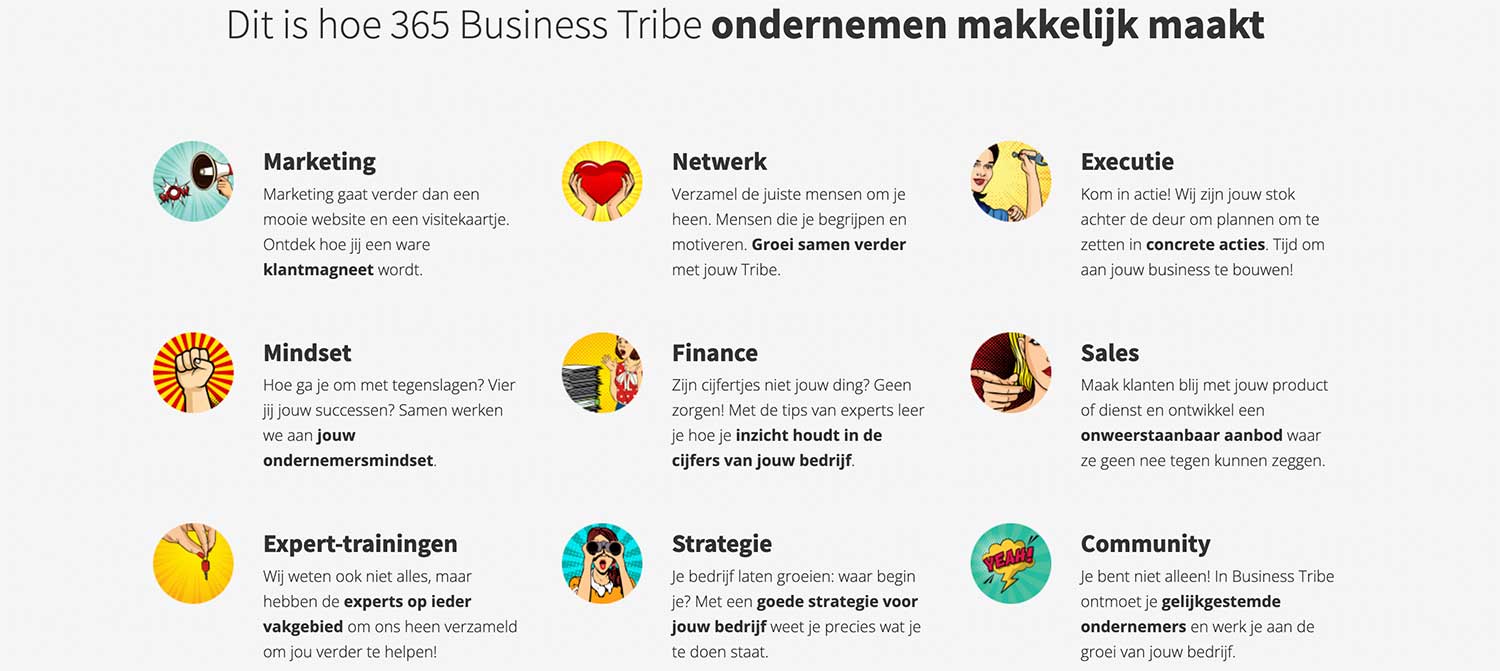 365 business tribe noons
